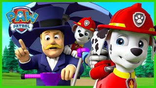 Marshall saves the duck pond and more animal rescues  PAW Patrol Cartoons for Kids Compilation [upl. by Rephotsirhc]