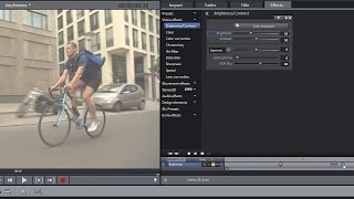 MAGIX Movie Edit Pro 2016 – Keyframes tutorial INT [upl. by Anihta]