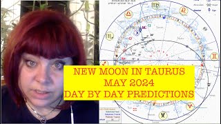 NEW MOON DAY BY DAY PREDICTIONS FOR MAY 2024 ANCIENT ASTROLOGY IMPORTANT EVENTS [upl. by Chaney]