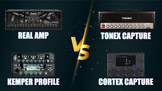 Real Amp vs TONEX vs Kemper vs Quad Cortex Comparison [upl. by Otiragram468]