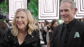 Catherine OHara interview on Beetlejuice Beetlejuice at London premiere [upl. by Iphigenia]