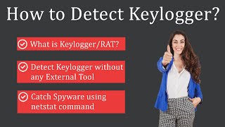 How to Detect Keylogger on your Computer RAT Removal Guide [upl. by Amal]