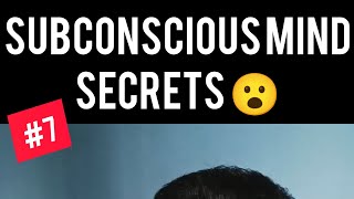 Secret of SUBCONSCIOUS MIND that you have to know facts viralvideosubconsciousmindtrendingreel [upl. by Oj582]