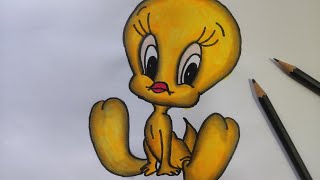 How to draw a duck  Cute Cartoon Duckling drawing  drawing duck [upl. by Anivid]