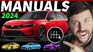 Every SURVIVING Car with a Manual Transmission in 2024  Save the Manuals [upl. by Trescott]