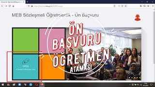 Öğretmen Atamaları ÖN BAŞVURU Nasıl Yapılır Adım Adım Ön başvuru Ayrıntılarıyla Mülakat Atama [upl. by Bron602]