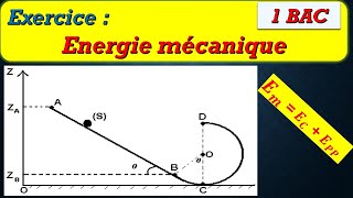 Énergie Cinétique  ✏️ Exercice Corrigé  Physique  Collège  Lycée [upl. by Gregson]