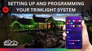 How do I set up and program my Trimlight Edge app [upl. by Dalenna]