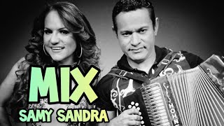 Samy y Sandra Sandoval Mix By Dj Niño [upl. by Lleirbag]