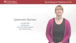 Systematic Reviews [upl. by Nauqyt]