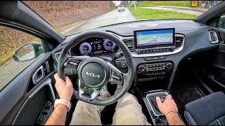 Kia XCeed 15 TGDi 160HP 0100 POV Test Drive 1946 Joe Black [upl. by Prowel236]