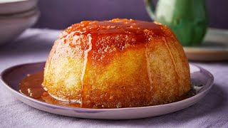 Nigellas Speedy Steamed Syrup Sponge [upl. by Gnaht432]