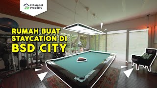 Rumah Mewah 88 MILYAR di Cajuputi  Depark BSD [upl. by Zuckerman941]