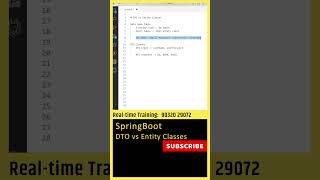 The Real Difference Between DTO and Entity Classes for Java Developers coding javaframework [upl. by Hurlee]