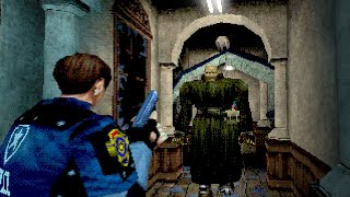 RESIDENT EVIL 2 REMAKE  PS1 GRAPHICS [upl. by Zelten413]