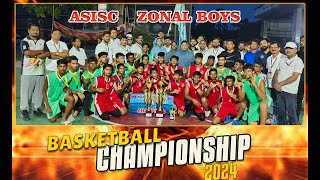 ASISC ZONAL BOYS BASKETBALL CHAMPIONSHIP 2024 At HOLY FAMILY SCHOOL BHAGALPUR [upl. by Ahsieyk171]