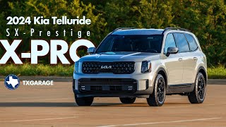 TopTier The 2024 Kia Telluride SXPrestige XPro [upl. by Ynnal]