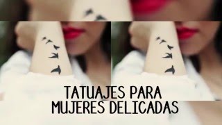 Tatuajes para mujeres delicadas [upl. by Cavanagh4]