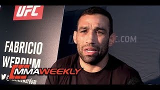 Fabricio Werdum Explains Tony Ferguson Confrontation Im not homophobic [upl. by Lorianna]