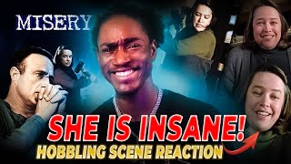 Misery Movie Hobbling Scene Reaction Horror At Its Finest [upl. by Atsugua]