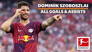 Dominik Szoboszlai  All Goals amp Assists in the Bundesliga Ever [upl. by Llennod]