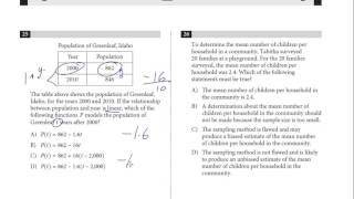 SAT Test 8 Section 4 2526 [upl. by Yelsel]