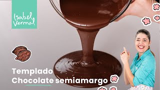 Templado de chocolate semiamargo [upl. by Downey]