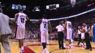 Game 4 LaMarcus Aldridge and Tyson Chandler go at it [upl. by Orvil]