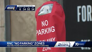 MIlwaukee parking restrictions in effect one week before RNC [upl. by Yenrab332]