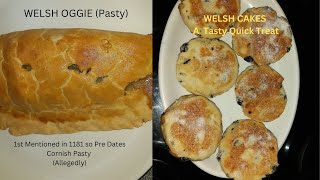 COOKING AROUND THE WORLD AZ Wales Welsh Oggie or Pasty and Welsh Cakes [upl. by Collis506]