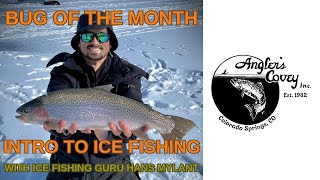 Bug Of The Month  Intro To Ice Fishing With Hans Mylant icefishing [upl. by Marko256]