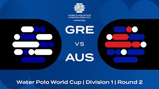 LIVE  Greece vs Australia  Water Polo World Cup 2023  Athens [upl. by Sammons]