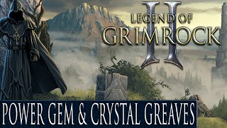 Legend Of Grimrock 2  Crystal Mine 2nd Key Crystal Greaves Secret amp Crystal Core Power Gem [upl. by Agnella847]