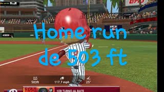 home run de 500 ft Baseball9 mod mlb the show 24 [upl. by Ahsenav469]