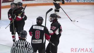 PJHL 201718 Walkerton Hawks vs Goderich Flyers 110417 [upl. by Brandy]