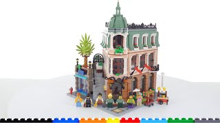 LEGO Boutique Hotel 10297 modular building review quotClassyquot is the word of the day [upl. by Michaud932]