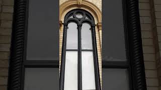 BEAUTIFULLY CRAFTED WINDOW SALTBURN BY THE SEA RAILWAY STATION BUILT IN 1862 [upl. by Katharine]