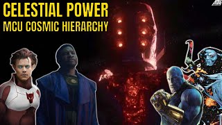 Is Kang HWR more powerful than Celestials  ETERNALS Thanos Eros amp MCU Cosmic Power Hierarchy [upl. by Heidi]