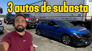 Autos de subasta en Estados Unidos para México [upl. by Sadnalor]