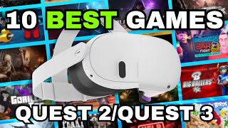 TOP 10 VR GAMES OF 2023 ON THE QUEST 2 amp QUEST 3 [upl. by Eixirt]