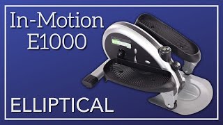 3 Best Exercises InMotion E1000 Elliptical [upl. by Eenram534]