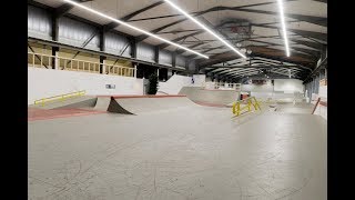 Skatehalle Aurich  Neuer Skatepark 2017 [upl. by Rettig843]