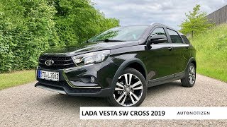 Lada Vesta SW Cross Luxus 2019 Review Test Fahrbericht [upl. by Jaela551]