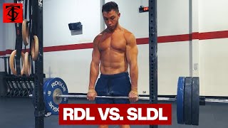 Romanian Deadlifts vs Stiff Leg Deadlifts [upl. by Aizahs]