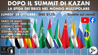 Dopo il Summit di Kazan la sfida dei BRICS nel mondo multipolare [upl. by Dnaleel]