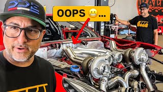 MIKES PROBLEM BUILDING 1500HP TWIN TURBO FERRARI F12 … [upl. by Valli283]