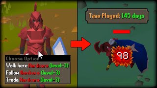 Runescape But I Have ONE LIFE  The 3500 Hour HCIM Journey FULL SERIES [upl. by Berne]