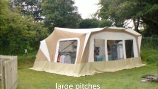 Camping at Tehidy Holiday Park in Cornwall [upl. by Aleb]