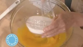 Christmas Eggnog Recipe  Holiday Recipes  Martha Stewart [upl. by Russon929]