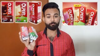 Olpers Flavored Milk 180ml  Review  Chocolate  Strawberry amp Badam Zafran Flavoured [upl. by Alethea]